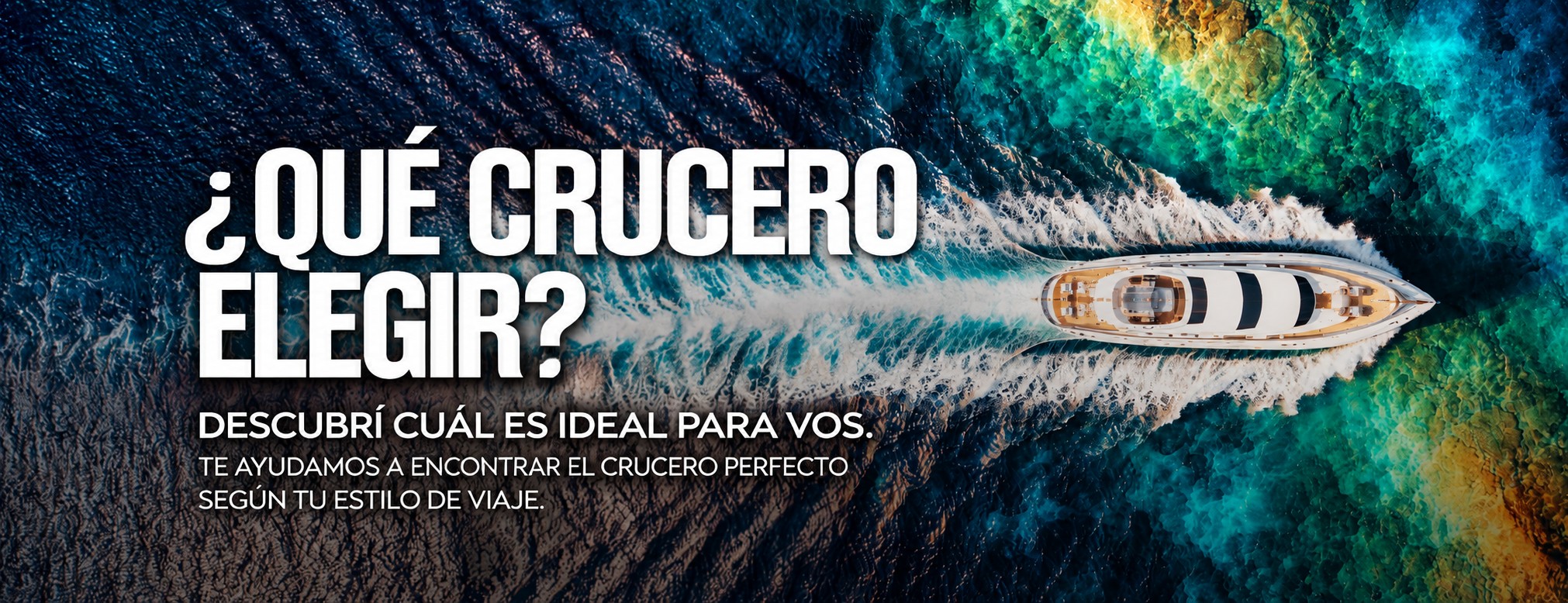 ¿Qué crucero elegir? Descubrí cuál es ideal para vos